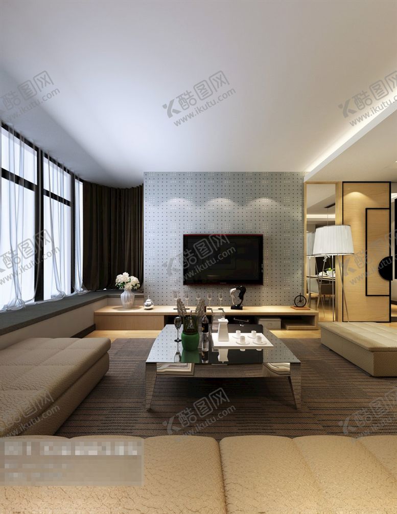 编号：38809609110658128306【酷图网】源文件下载-客厅效果