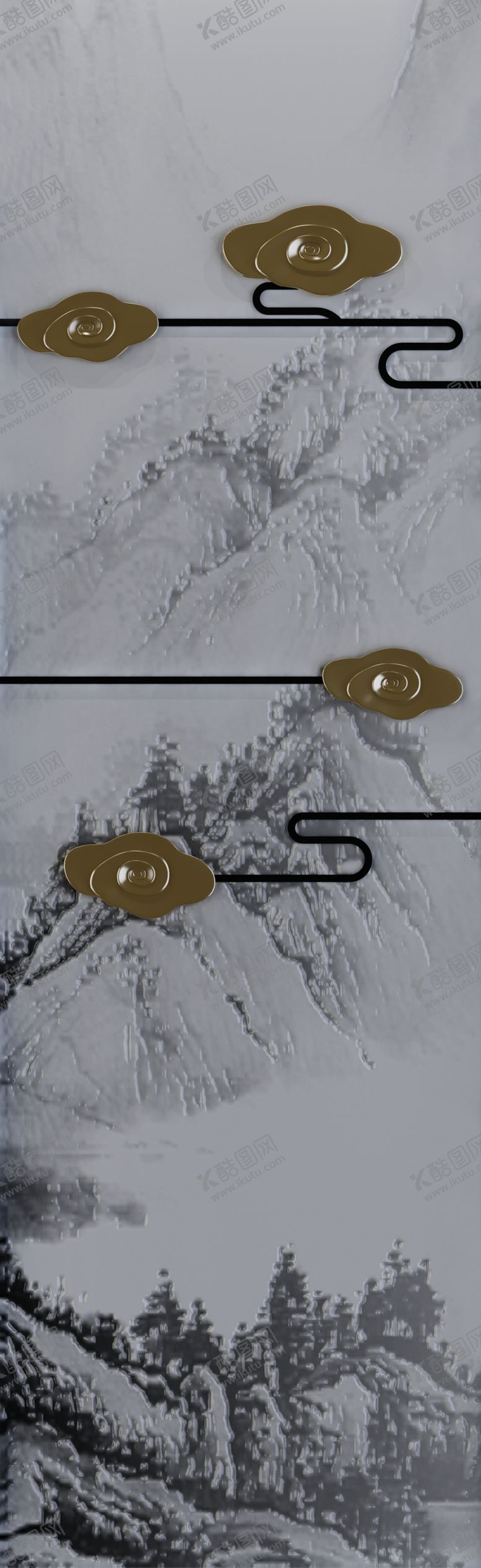 编号：89392706170118483451【酷图网】源文件下载-水墨装饰画