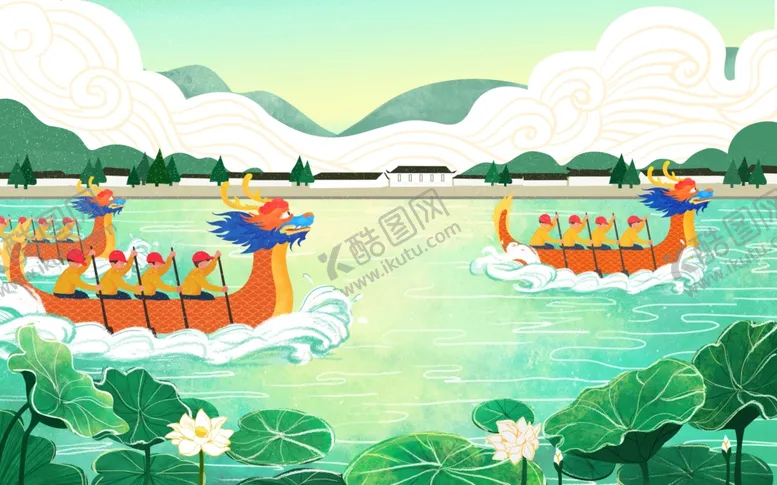 编号：62310006271720573567【酷图网】源文件下载-端午节插画