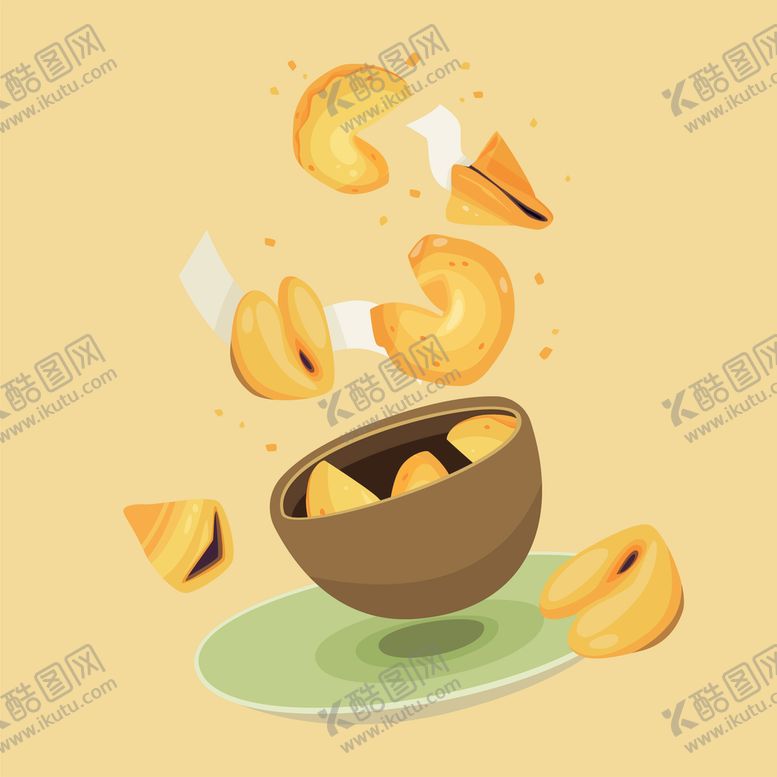 编号：48106509252300295769【酷图网】源文件下载-幸运饼干