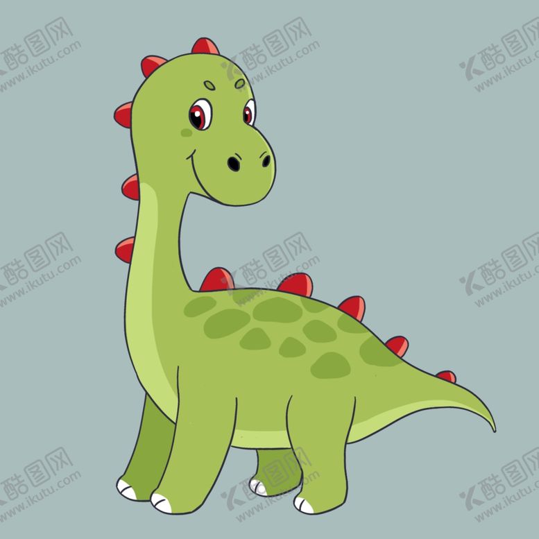 编号：27328409110957521015【酷图网】源文件下载-卡通恐龙