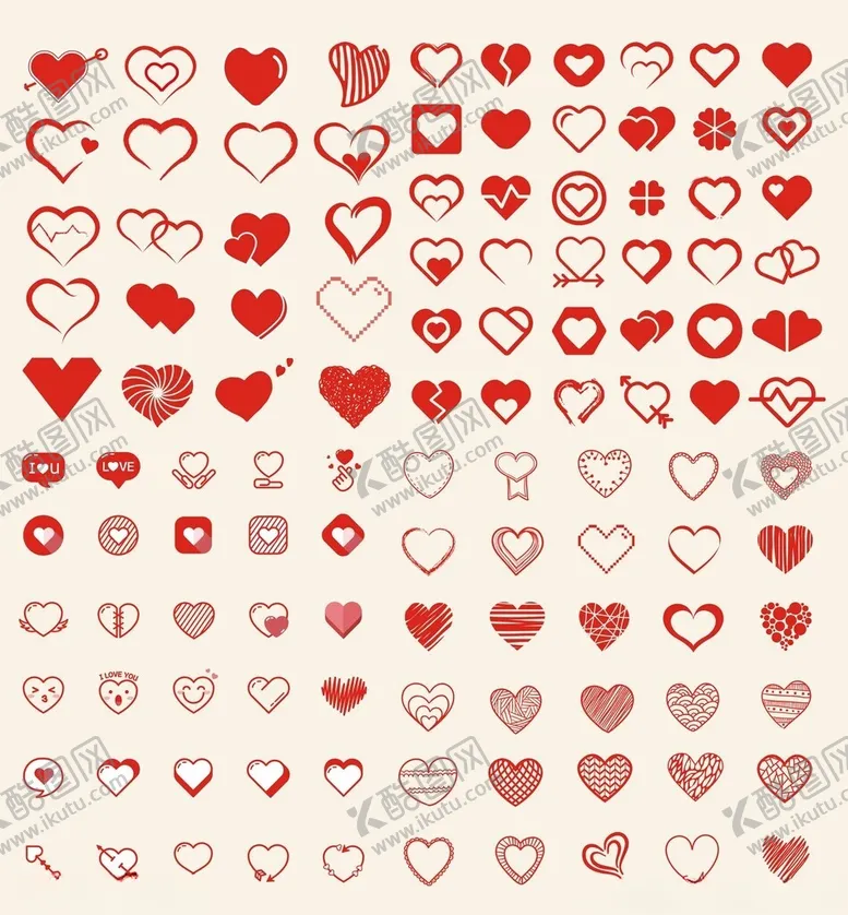 编号：93617704171150216670【酷图网】源文件下载-爱心
