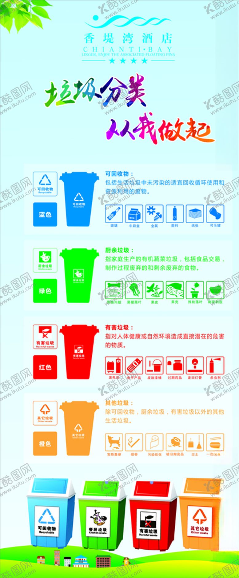 编号：88450509290959569435【酷图网】源文件下载-垃圾分类