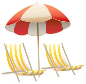 夏日沙滩