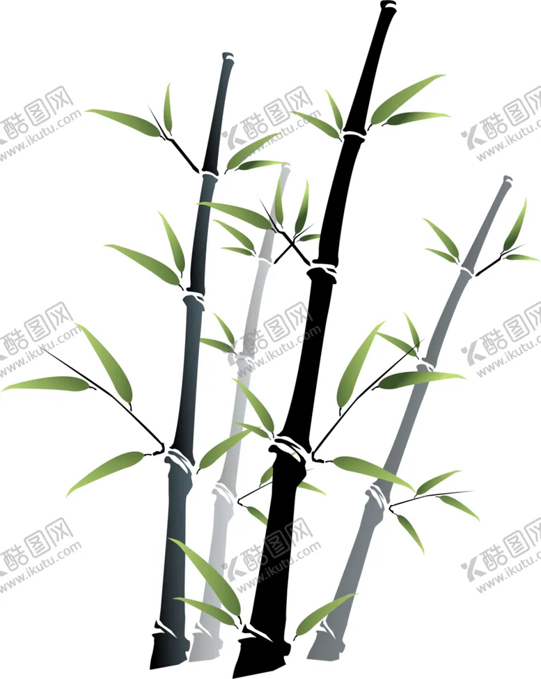 编号：33924004071524295798【酷图网】源文件下载-水墨竹子