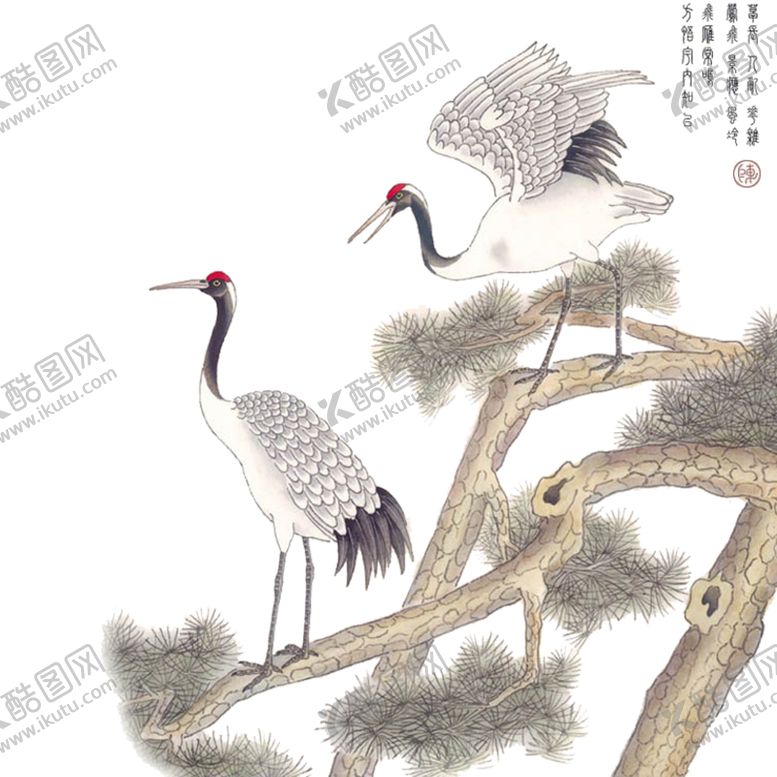 编号：47791707040353569870【酷图网】源文件下载-仙鹤