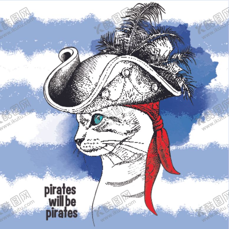 编号：96567310040849194975【酷图网】源文件下载-手绘卡通猫