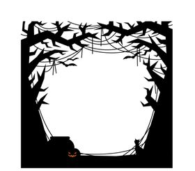 万圣节边框