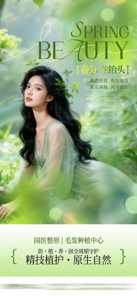 春分医美品宣海报