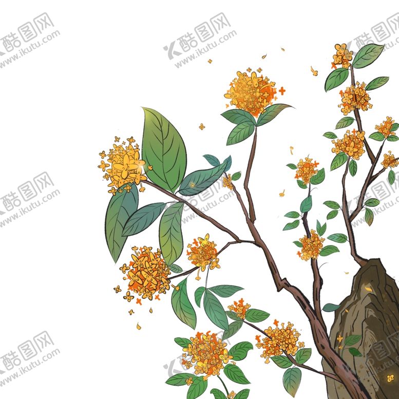 编号：93941301251714137614【酷图网】源文件下载-中秋节桂花树