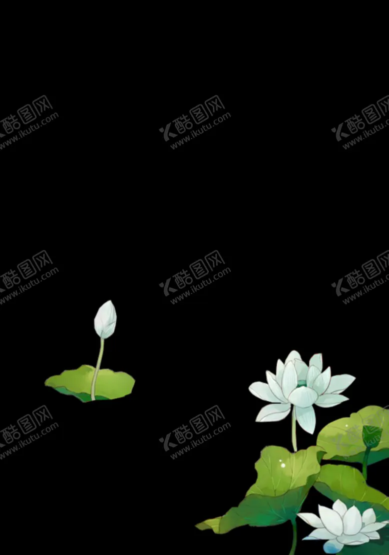 编号：70330304190634172658【酷图网】源文件下载-荷花元素