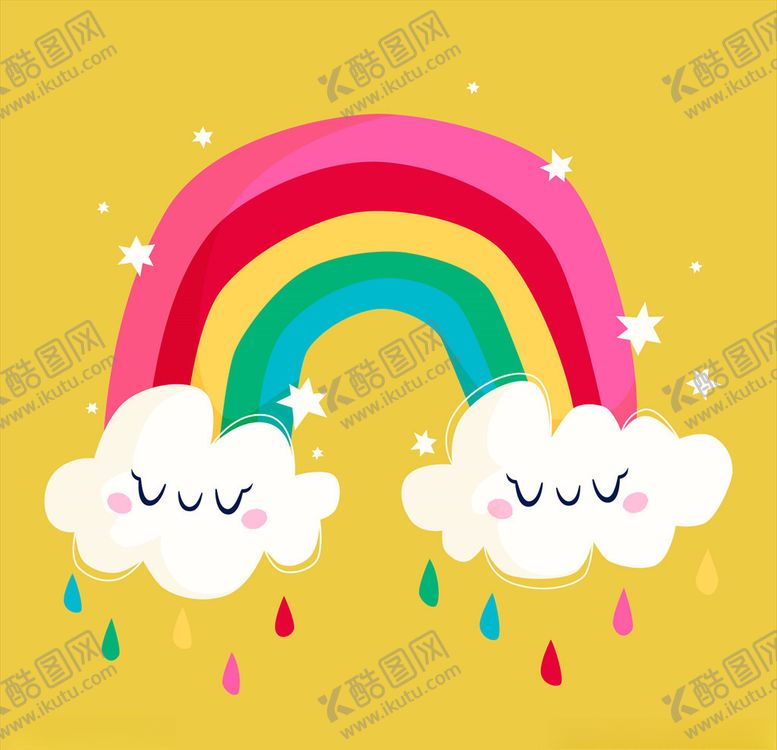 编号：52277906240536258613【酷图网】源文件下载-卡通彩虹