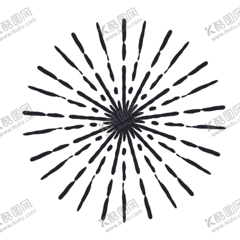 编号：79124509180448049332【酷图网】源文件下载-扩散线条简笔图案