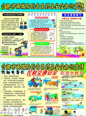 药品三折页