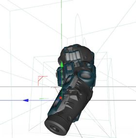 C4D模型机械手