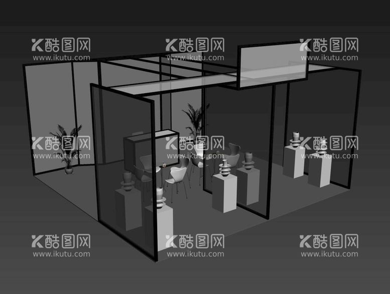 编号：81483610301204593091【酷图网】源文件下载-型材6x6模型