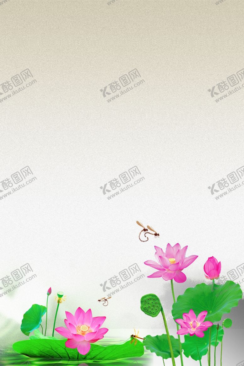 编号：94838606261221316357【酷图网】源文件下载-荷花背景