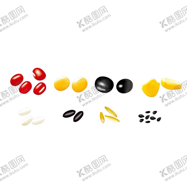 编号：34237904201436309852【酷图网】源文件下载-手绘五谷杂粮