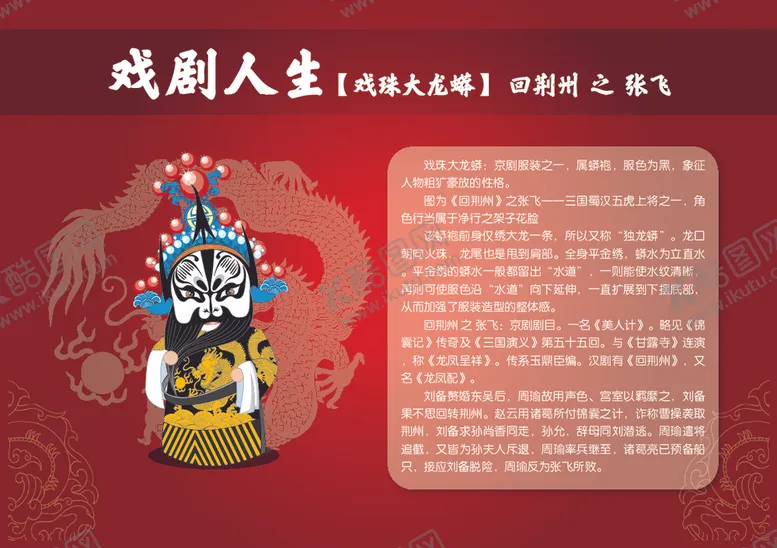 编号：26409204191740025907【酷图网】源文件下载-卡通京剧人物--张飞