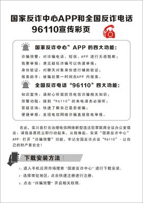 国家反诈中心APP和全国反诈电