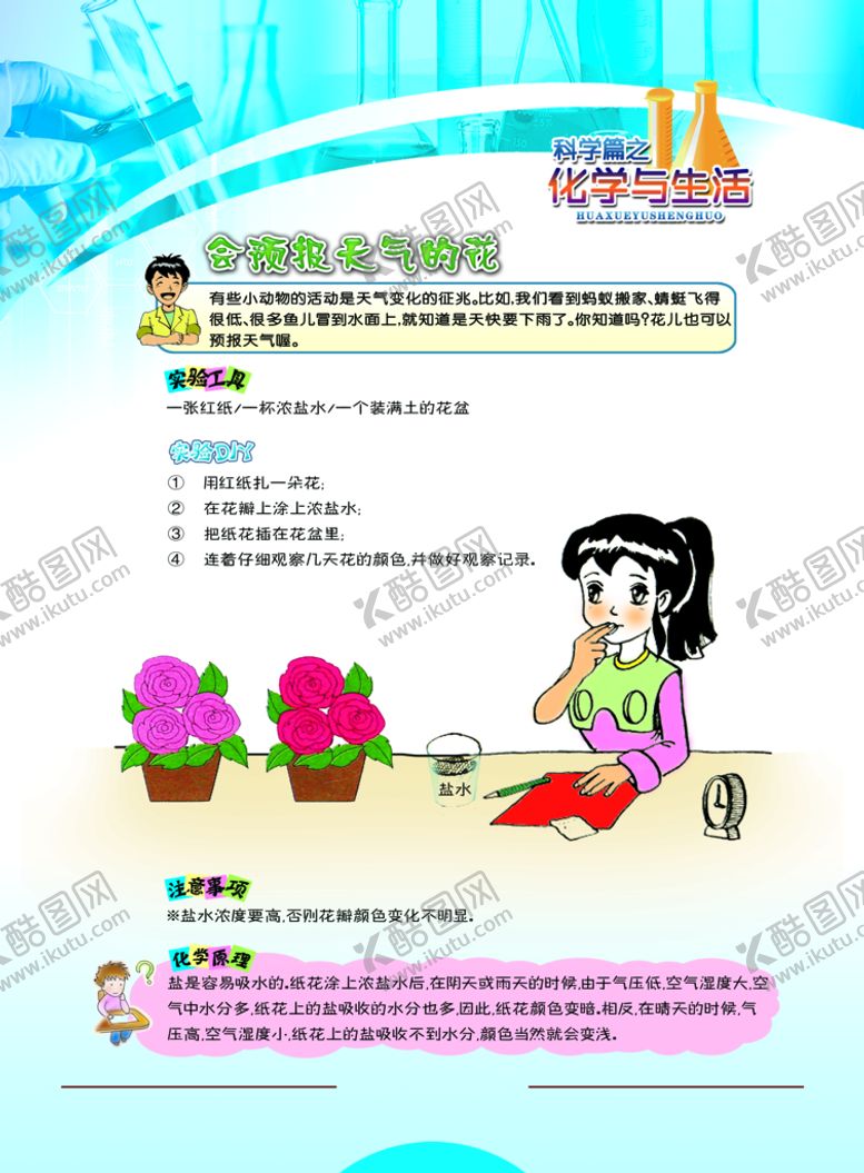 编号：73445110230455435629【酷图网】源文件下载-化学知识展板