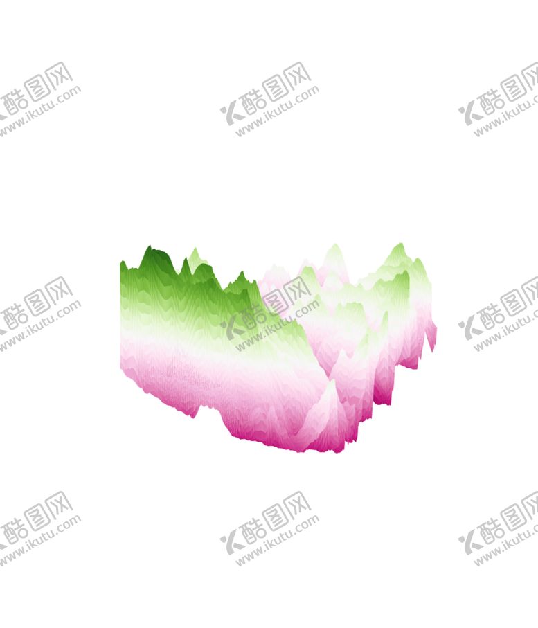 编号：28940209241531573952【酷图网】源文件下载-抽象山峰