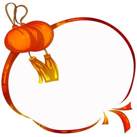 新年灯笼边框