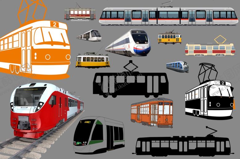 编号：39218710140212019151【酷图网】源文件下载-电车