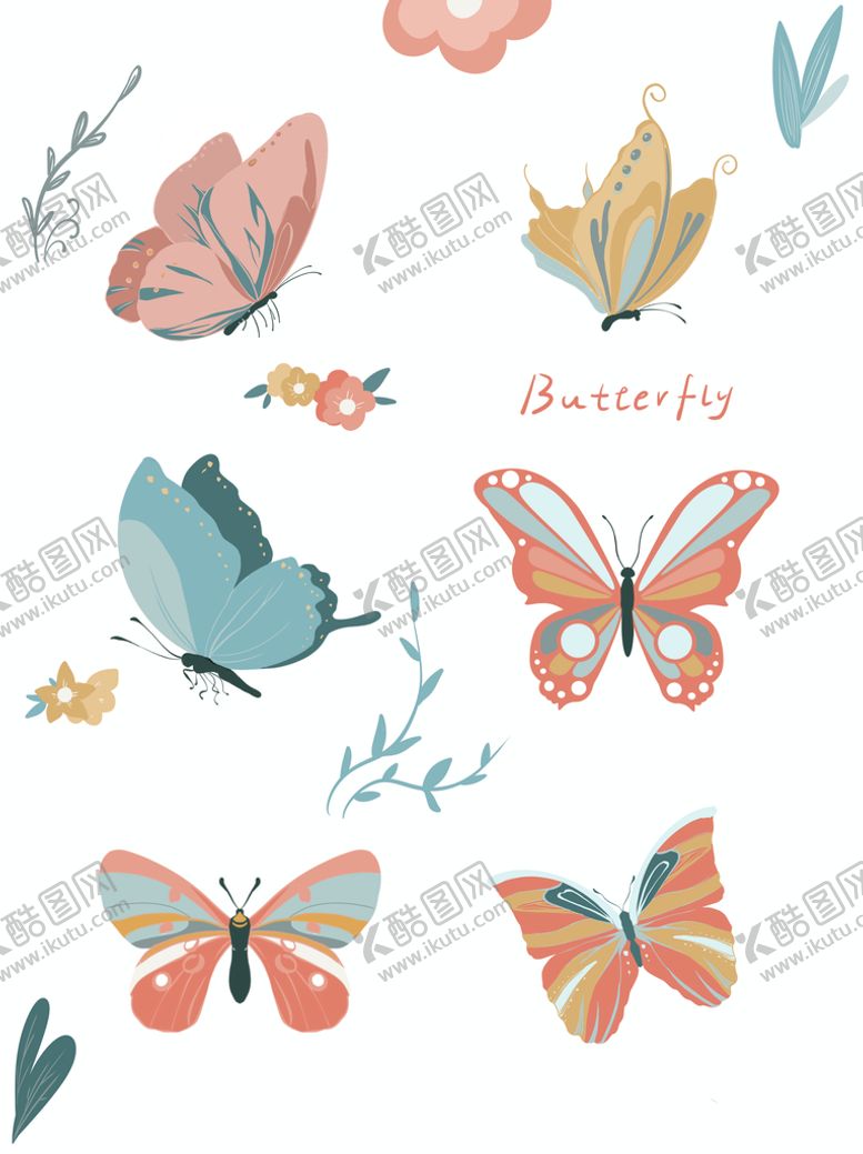 编号：81593209201606100526【酷图网】源文件下载-蝴蝶