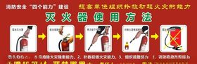 灭火器使用方法