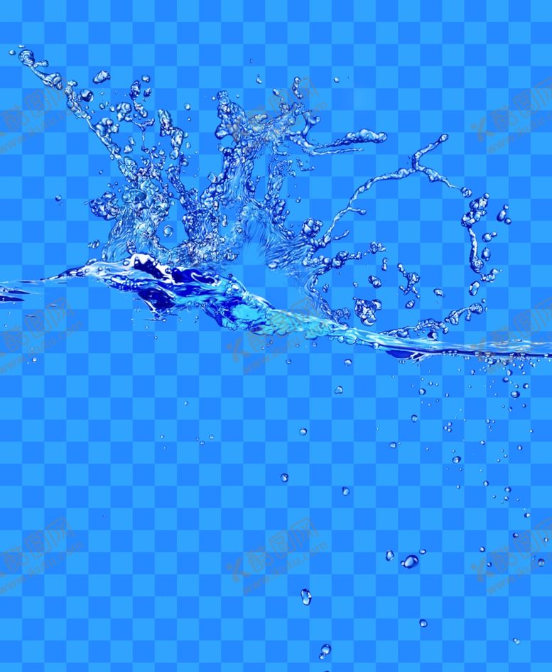 编号：22259105102203421236【酷图网】源文件下载-水花图片