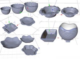 C4D模型餐具