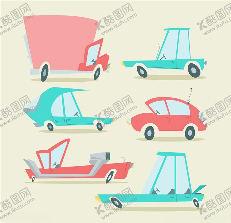 编号：19853710290901404572【酷图网】源文件下载-卡通汽车