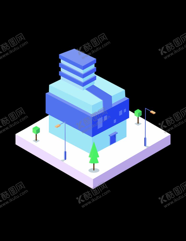 编号：71560703131625352128【酷图网】源文件下载-2.5D房子