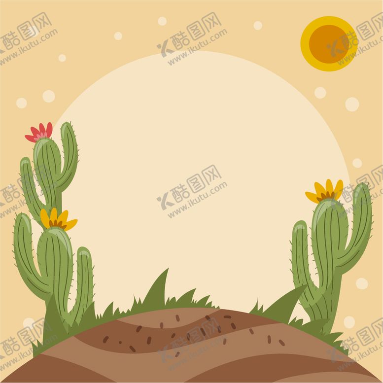 编号：47387910191900367425【酷图网】源文件下载-仙人掌背景 