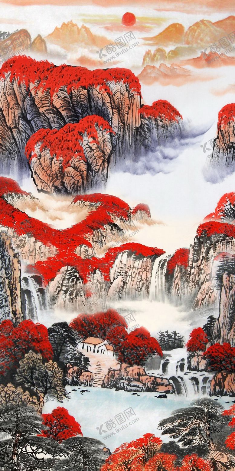 编号：42549605180148512520【酷图网】源文件下载-江山红