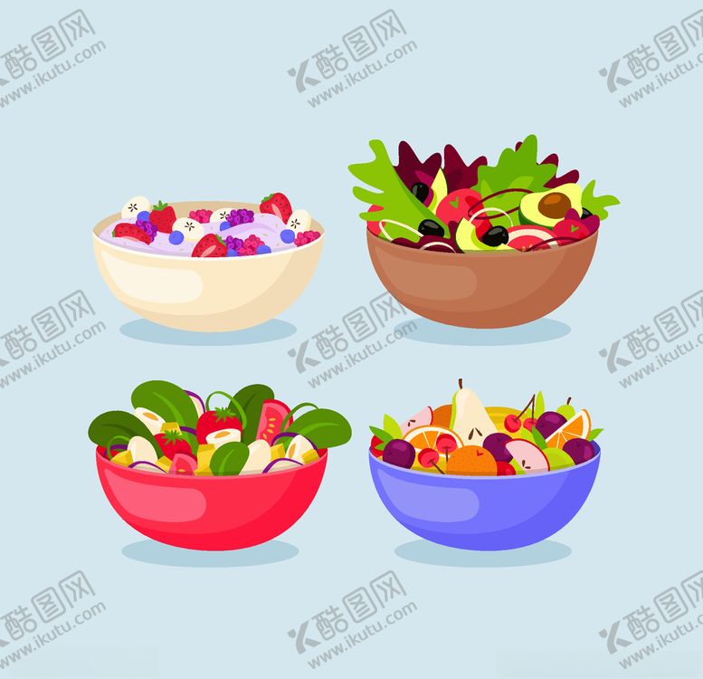 编号：38191510021840279641【酷图网】源文件下载-矢量厨房蔬菜食品素材