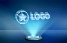 logo样机3D烫金木刻模版