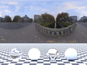 C4D城市街道贴图HDR贴图hdr环境风景3d