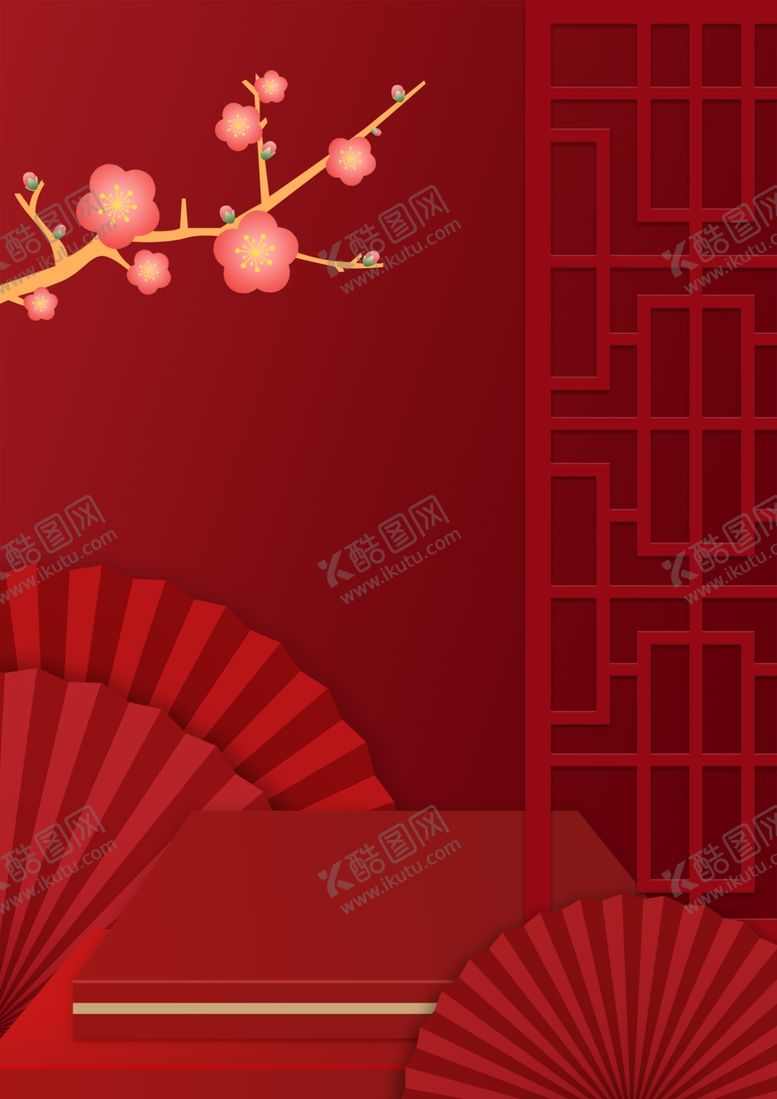 编号：62581301130715462686【酷图网】源文件下载-国风电商背景