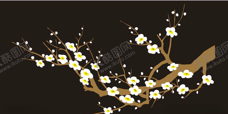 编号：41826609220128585733【酷图网】源文件下载-梅花