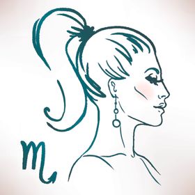 手绘美女头像