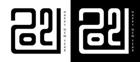2021字体新年元旦春节字体