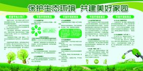 生态环境标语公益宣传展板