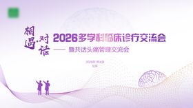 头痛医学医疗学术会议展板