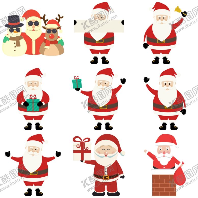 编号：40506009280057256153【酷图网】源文件下载-圣诞老人