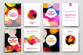 多彩创意海报设计模板