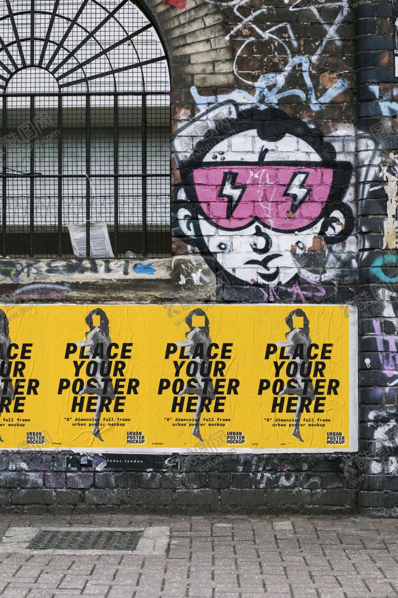 编号：93257509191542069418【酷图网】源文件下载-海报样机展示效果图