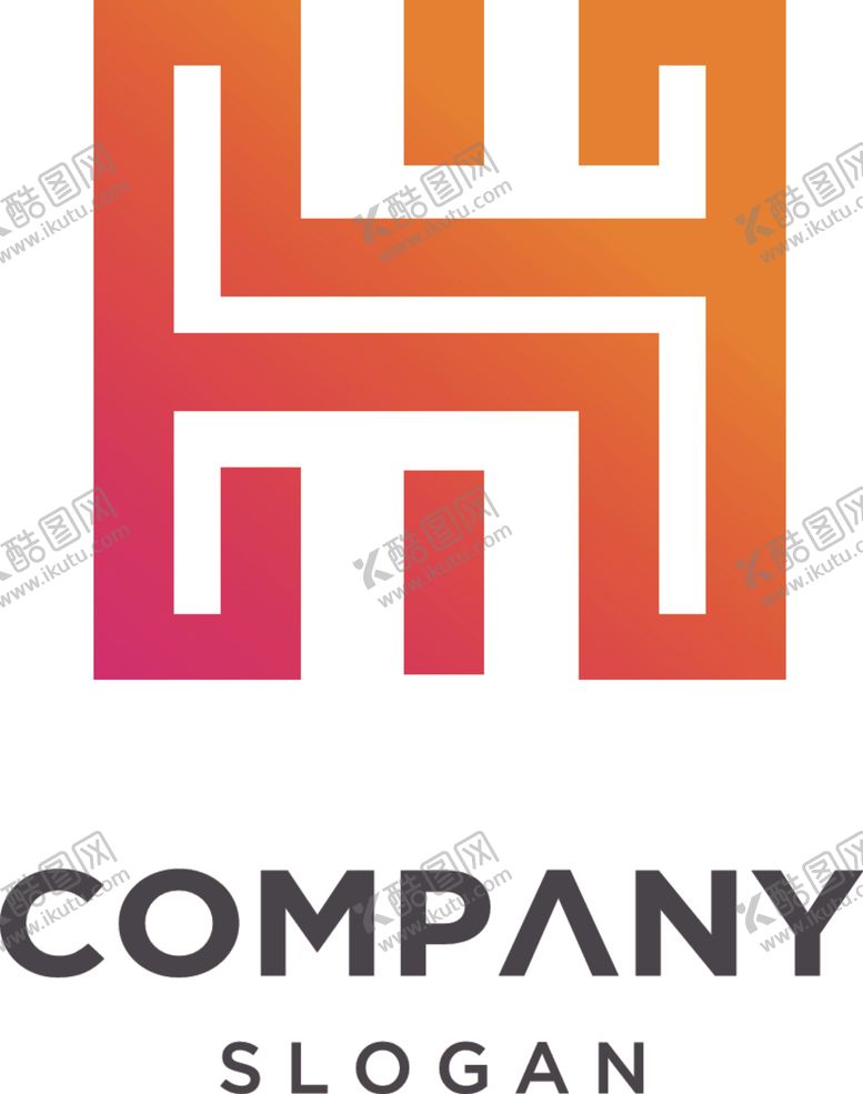 编号：68300010070001525789【酷图网】源文件下载-字母logo