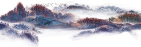 长条风景装饰画